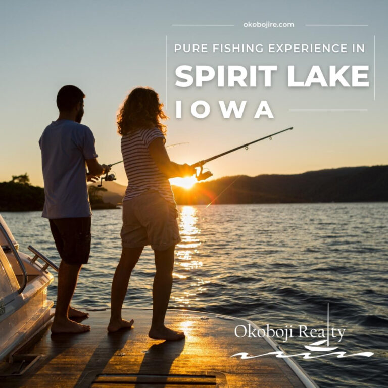 Pure Fishing Experience in Spirit Lake, Iowa