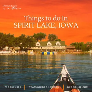 things to do in spirit lake iowa