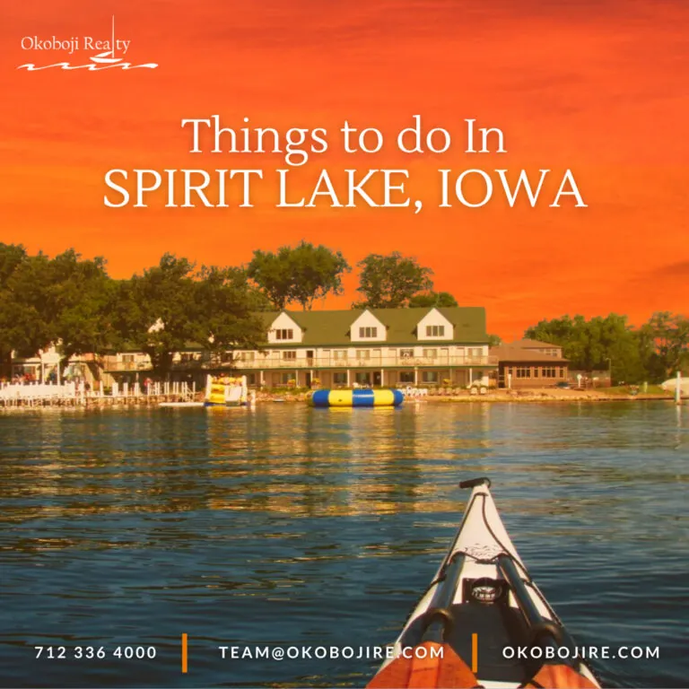 things to do in spirit lake iowa