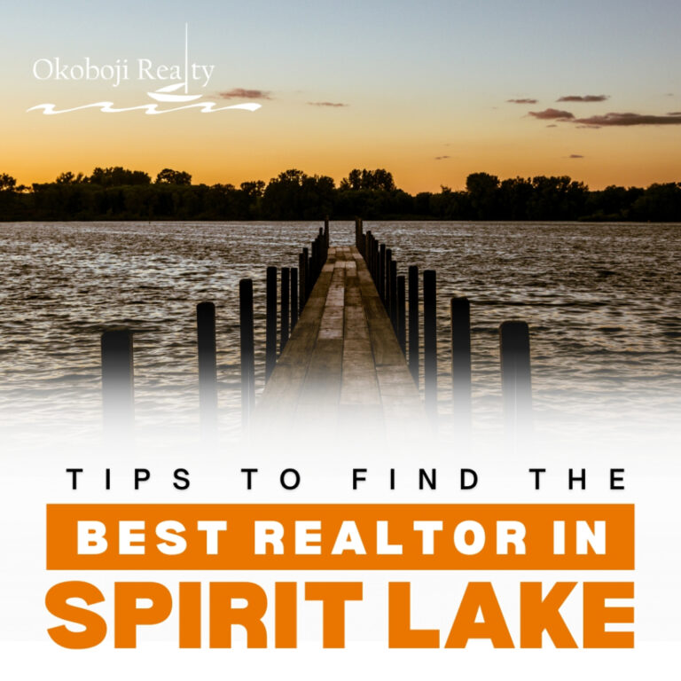 tips for finding the best realtor in spirit lake, iowa