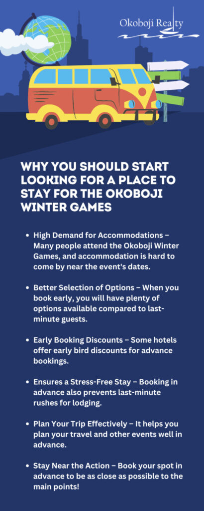 best places to stay for okoboji winter games