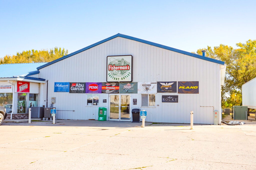 a photo of Fisherman's Factory Outlet store in Okoboji, IA