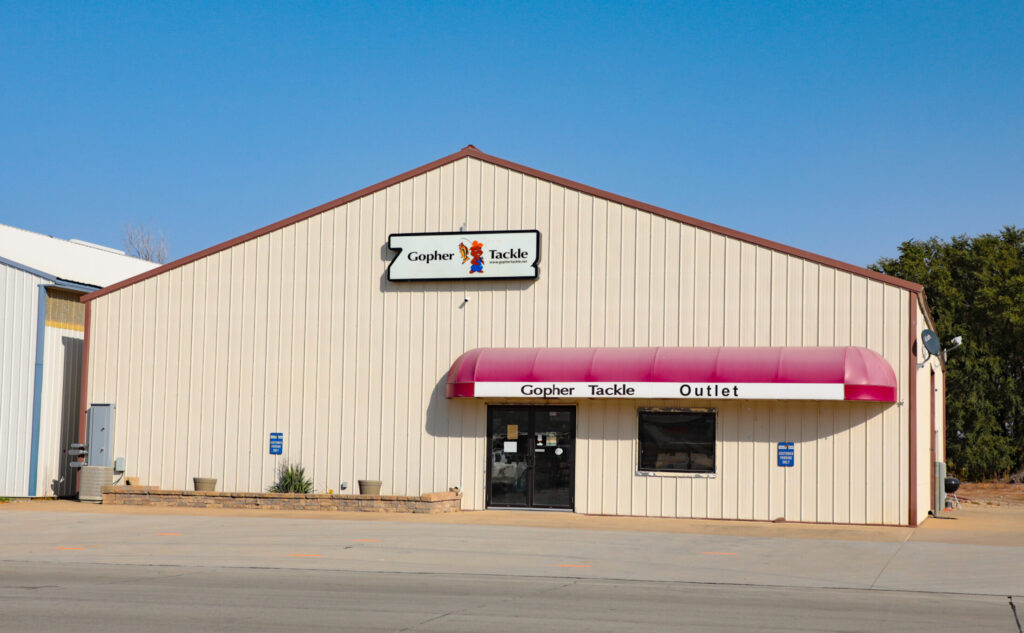 a photo of the Gopher Tackle store in Okoboji, IA