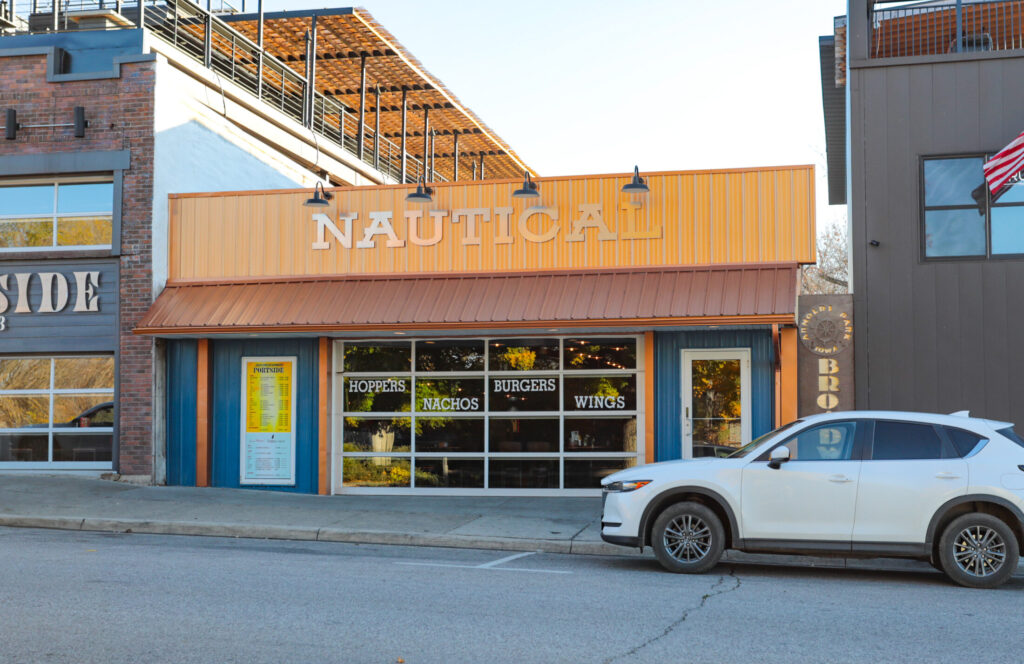 a photo of the store front Nautical Bar & Grill