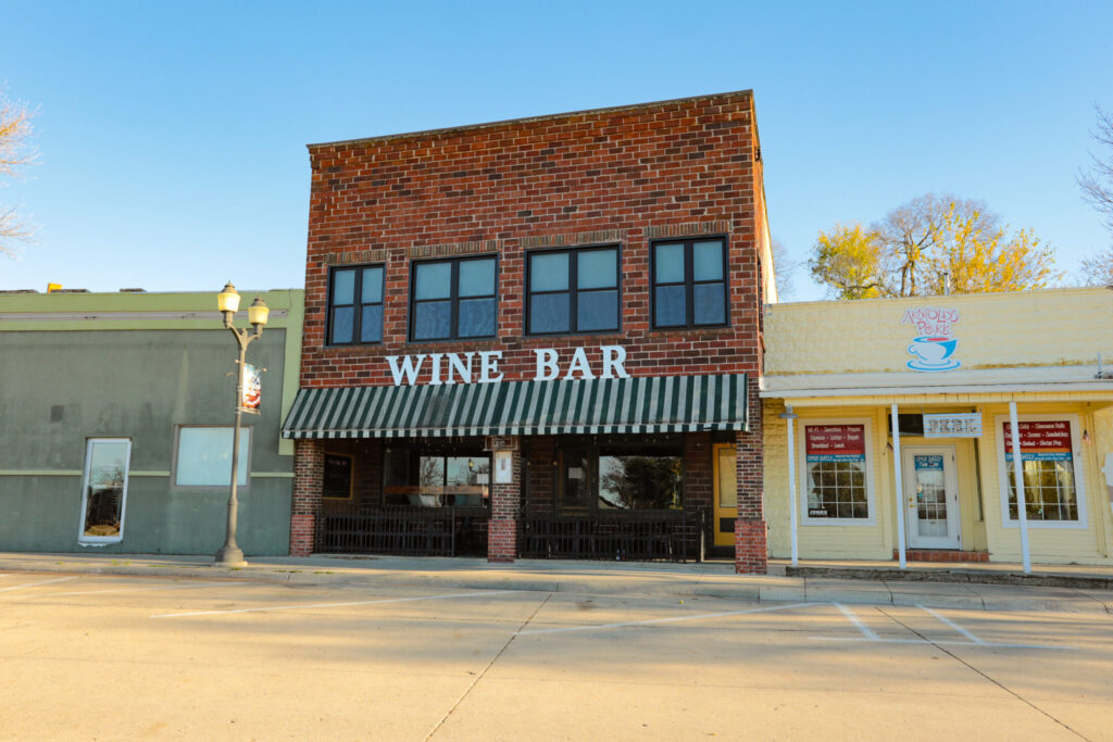 a photo of The Wine Bar & Art Gallery store front