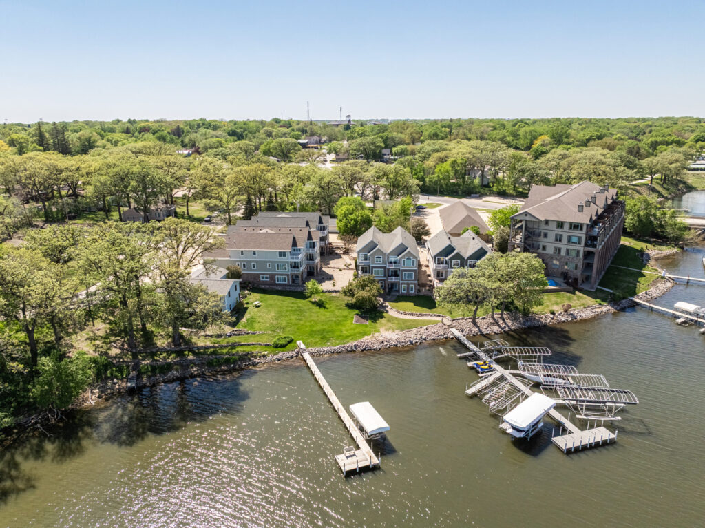 Okomo Bay Townhomes on East Lake Okoboji