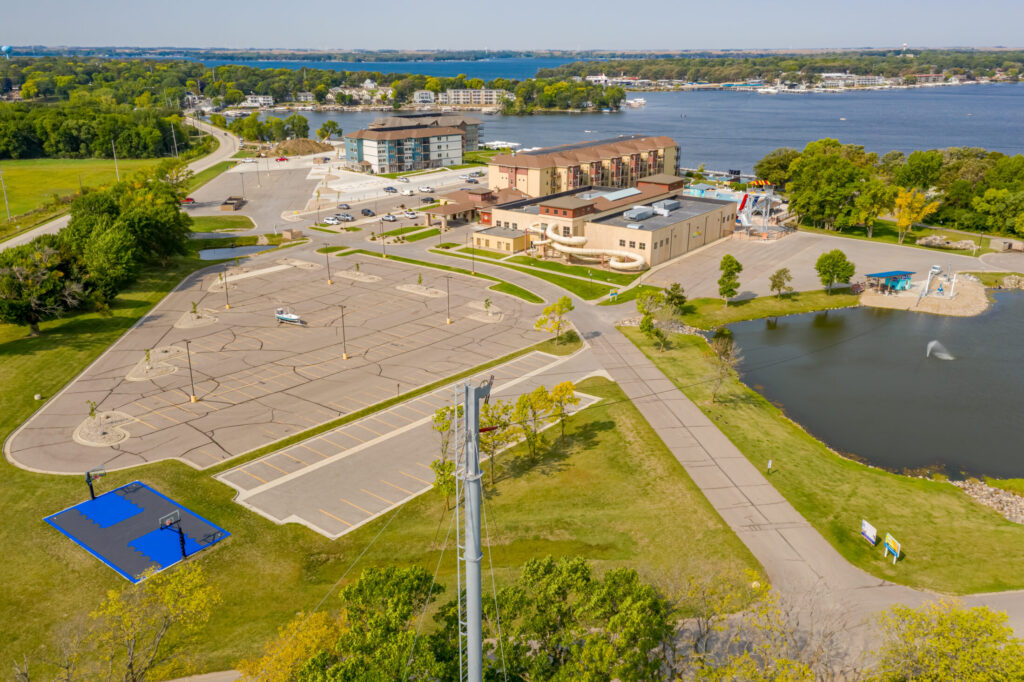 Bridges Bay Resort & Condo + Cabin Association on East Lake Okoboji, Iowa