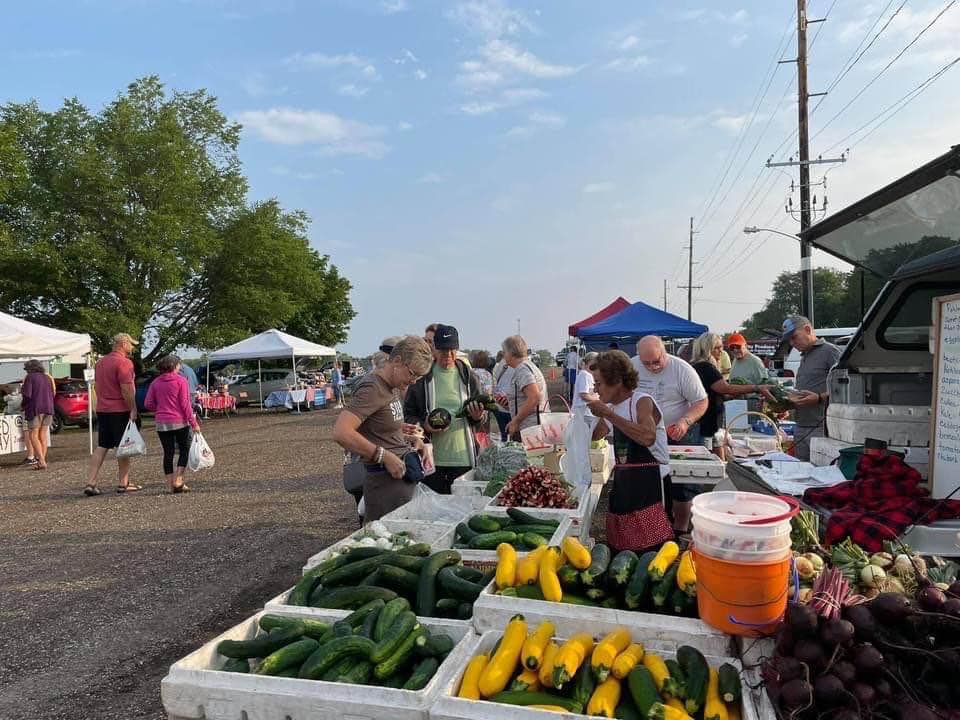 Lakes Area Farmers Market in Spirit Lake, Photo from the Lakes Area Farmers Market Website
