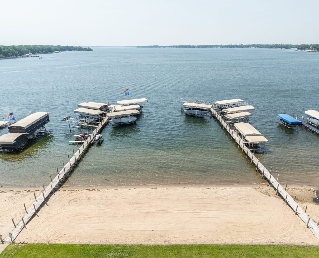 Beaches Association Beach on North Bay, West Lake Okoboji