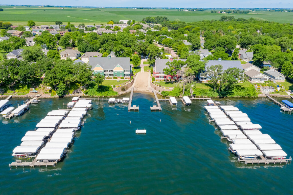 The Landings Association on West Lake Okoboji by Okoboji Realty