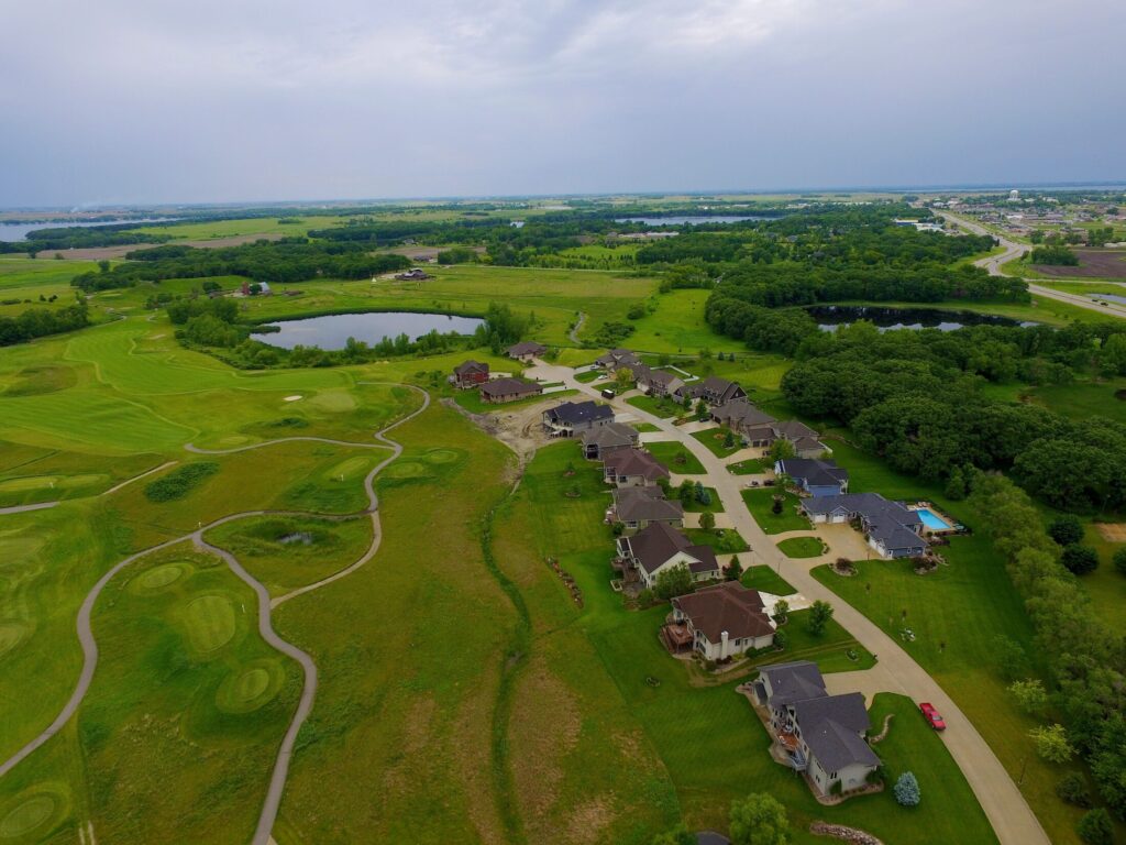 Homes on Brooks Golf Course in Okoboji, Iowa