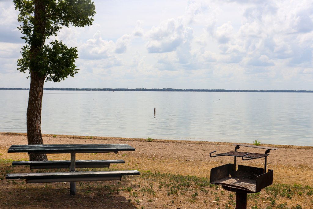Crandalls Beach on Big Spirit Lake in Spirit Lake, Iowa by Okoboji Realty