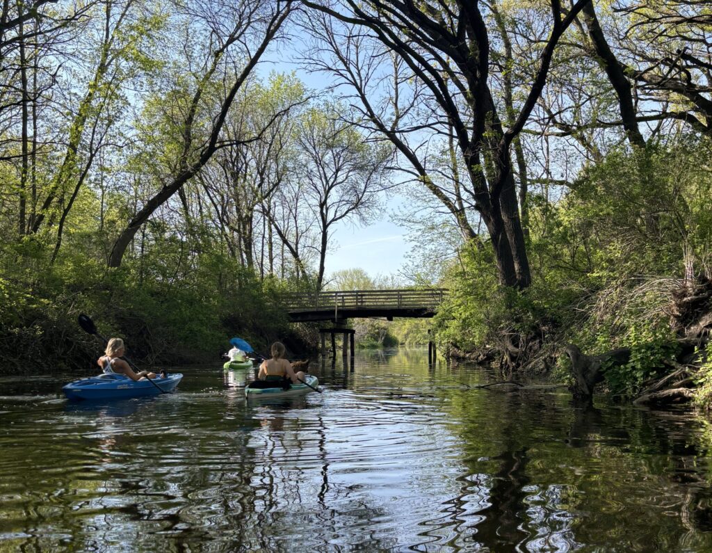 Kayaking on the Wahpeton Canals Blog by Okoboji Realty