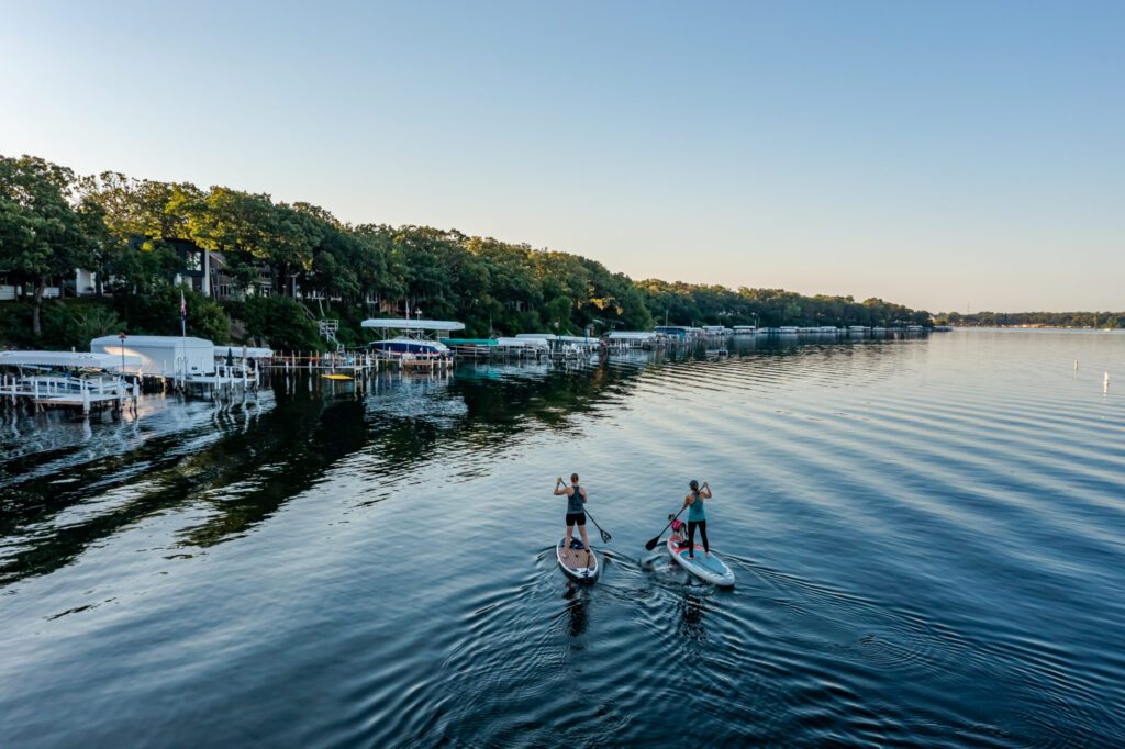 Smith's Bay, West Lake Okoboji Docks and Shoreline, Blog by Okoboji Realty, Photo by Tom Gustafson